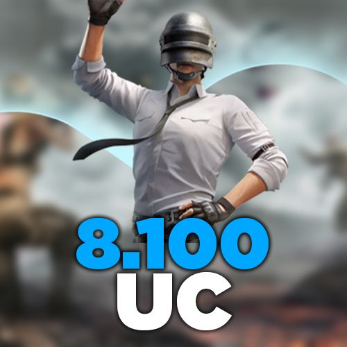 Pubg Mobile 8100 UC (TR-Global) - Sürpriz Paket